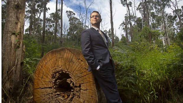 Bradley Fauteux, the new chief executive of Parks Victoria. 