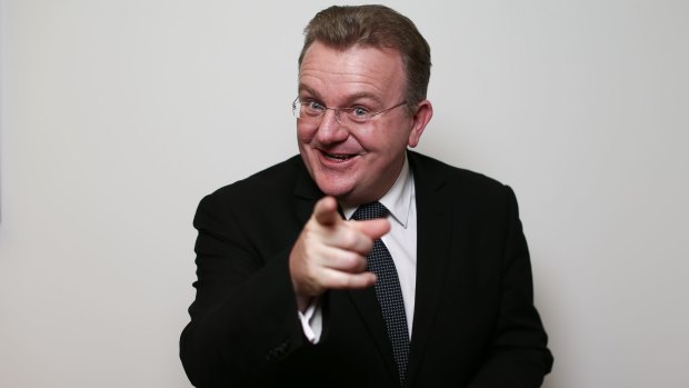 Small Business Minister Bruce Billson supports the Harper Review recommendations.