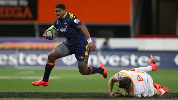 Game first, kava later: Winger Waisake Naholo is firmly focused on the Highlanders' semi-final clash against the Waratahs in Sydney this weekend.