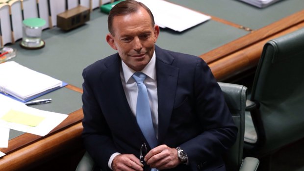 Not impressed: Prime Minister Tony Abbott. 