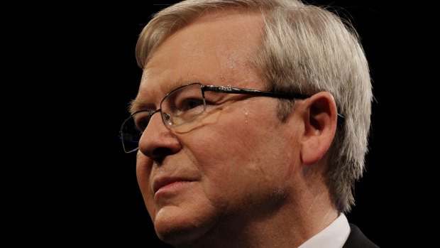 Former prime minister Kevin Rudd.