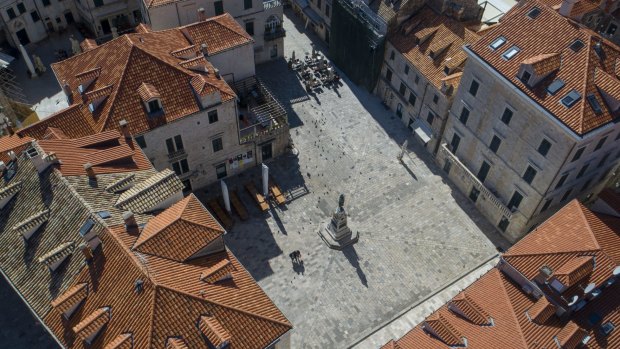 The medieval old town of Dubrovnik, Croatia. Croatian authorities have suggested they could allow tourists who can prove they don't have coronavirus and who come from countries with fewer infections than Croatia. 