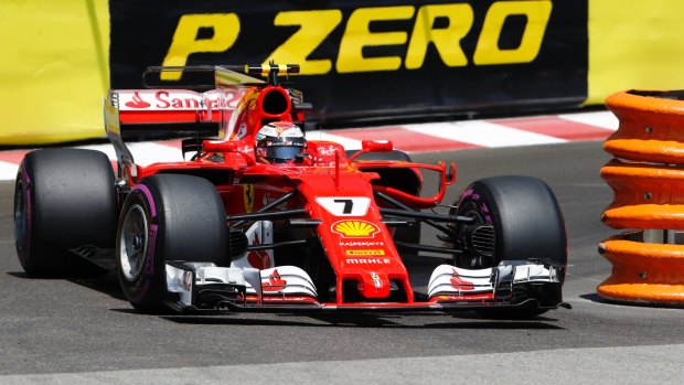 Ferrari driver Kimi Raikkonen of Finland has secured pole position.