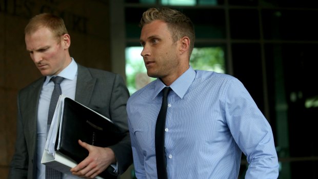 Former tennis coach and player Matthew Fox appears on charges of match-fixing and drug trafficking at Melbourne Magistrates Court.