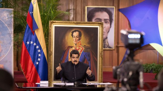 Venezuelan President Nicolas Maduro last month.