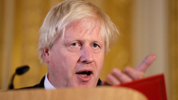 Boris Johnson says he has a bold vision for Britain post Brexit.