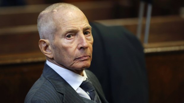 Robert Durst, pictured in 2014, was sentenced to seven years in prison on Wednesday.