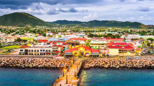 Basseterre, St. Kitts and Nevis.