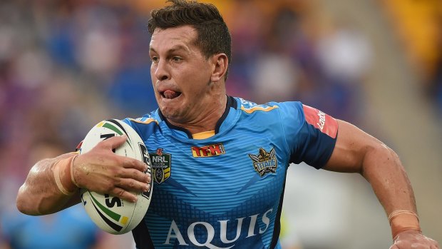 Roo chance: Titans hard man Greg Bird.