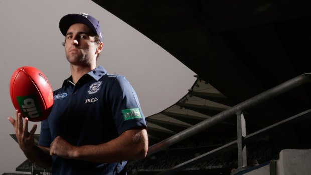 Geelong's Shane Kersten is showing some consistency in his fifth year with the Cats.