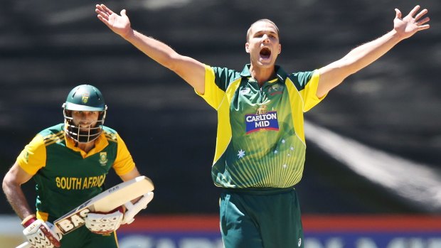Big appeal: Nathan Coulter-Nile looks set for an international return after the Ashes.