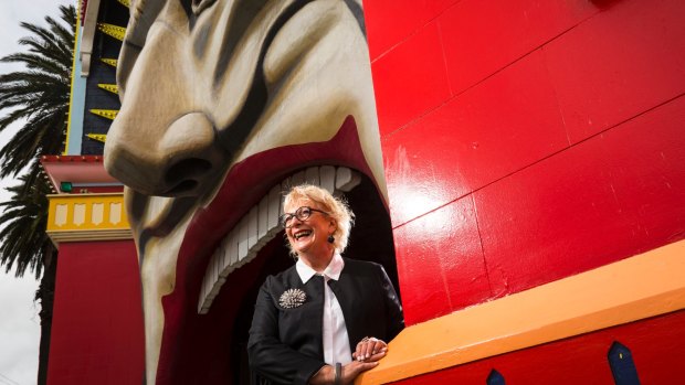 That will be $2 thanks: Melbourne's Luna Park CEO Mary Stuart announces a new $2 entry fee for those not going on rides.