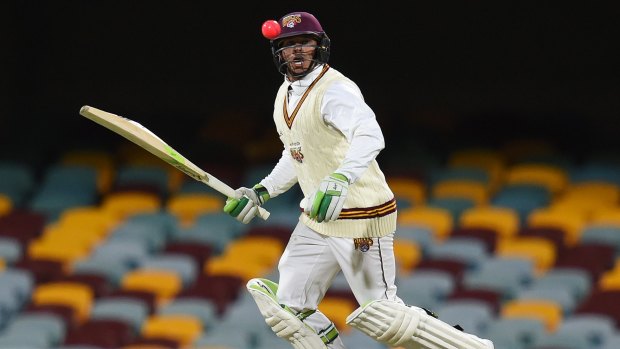 Perfect timing: Usman Khawaja struck a century at the Gabba to end all debate about his spot in the Ashes Test side.