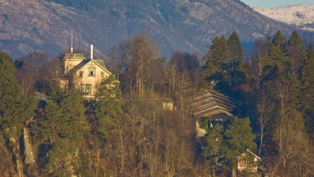 Edvard Grieg's former property, Troldhaugen, near Bergen. 