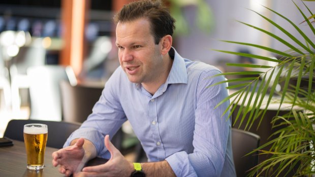 Federal Resources Minister Matt Canavan supports blockchain technology. 