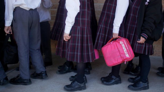 Infrastructure NSW wants the education department to promote "staggered school starting times potentially increasing the number of classes taught per facility".