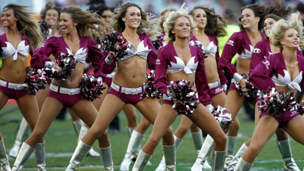 Sea Eagles cheerleaders can't put on weight nor get too thin.