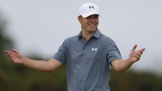 All smiles: Jordan Spieth is on a roll going into the British Open.
