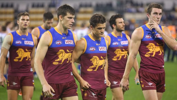 Brisbane is currently sitting last, in line for the number one pick.