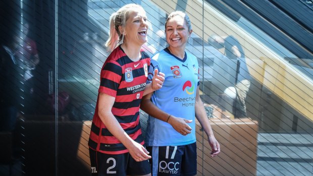 Kyah Simon from Sydney FC, and Caitlin Cooper from the Western Sydney Wanderers, will be key figures for their clubs.