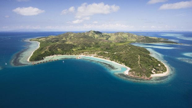 Island paradise: Likuliku Lagoon Resort.