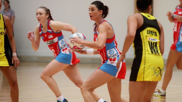 One of many: Sharni Layton is one of the many stars on the NSW Swifts roster. 
