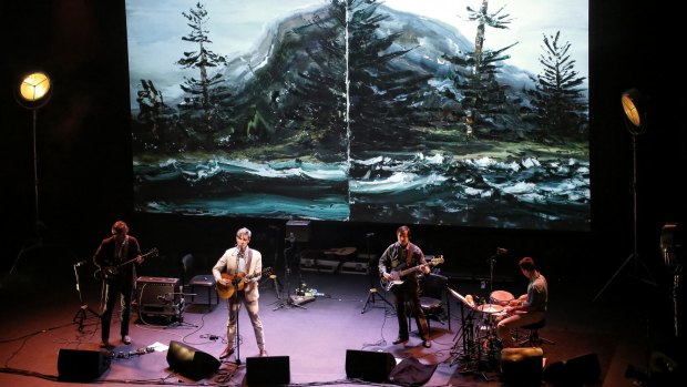 Rich landscapes: Bill Callahan and the Dream River Band at the Sydney Opera House.