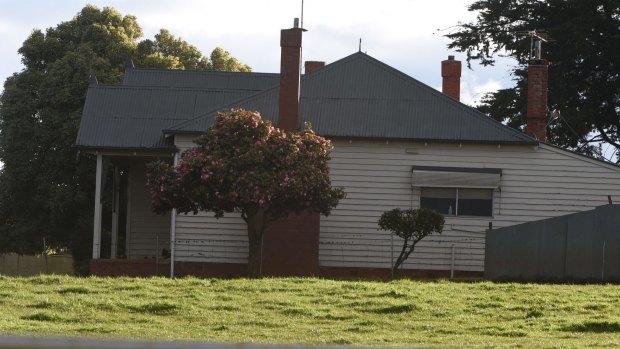 The home where Ken Handford's body was found.