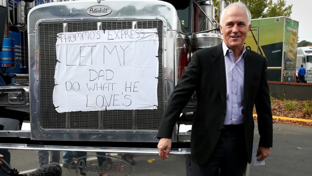 Prime Minister Malcolm Turnbull vows to abolish controversial trucking safety tribunal.