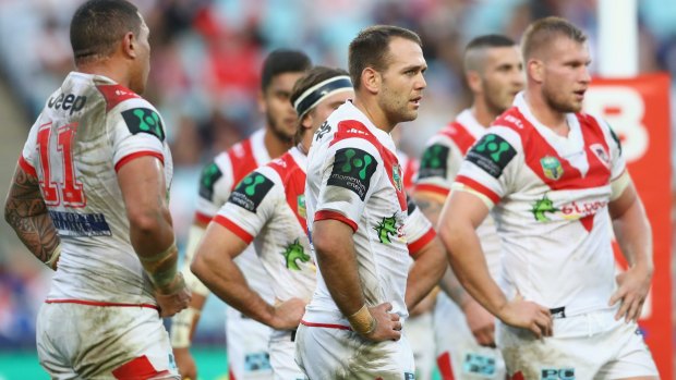 Tough season: Jason Nightingale and the Dragons are still aiming for the finals.