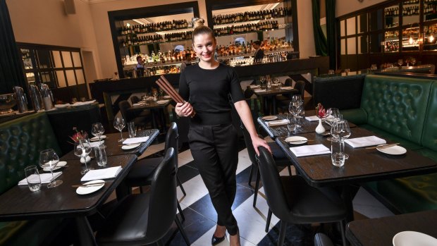 Just opened ... The Cut's general manager Lorena Smyth is introducing the Sydney steakhouse to Melbourne diners.