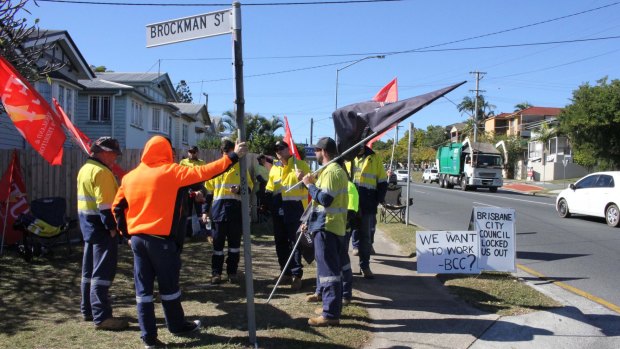 Brisbane City Council electricians have extended their industrial action. 