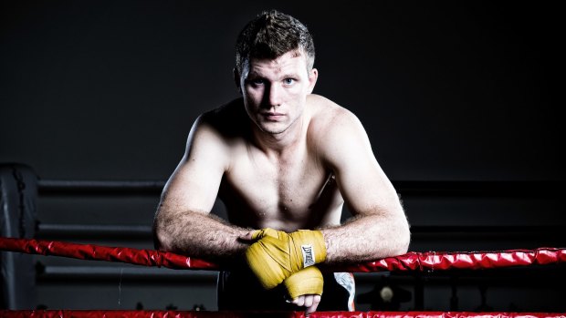 Stepping up his preparation: Jeff Horn says his work in the gym is filling him with confidence.