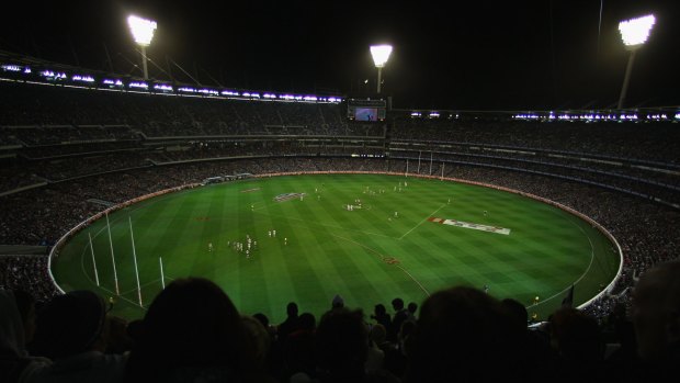 In the dark: The AFL won't confirm this year's grand final will be held during the afternoon.