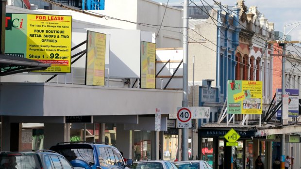 Bridge Road in Richmond this month recorded its highest vacancy level in 10 years.