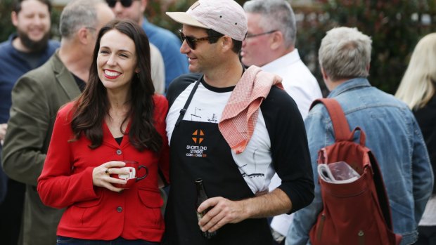 NZ Labour leader Jacinda Ardern.