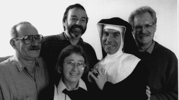 (Left to right). Peter Bonsall-Boone, Sue Wills, Peter de Waal, Fabian Lo Schiavo and Robert Walmsley.