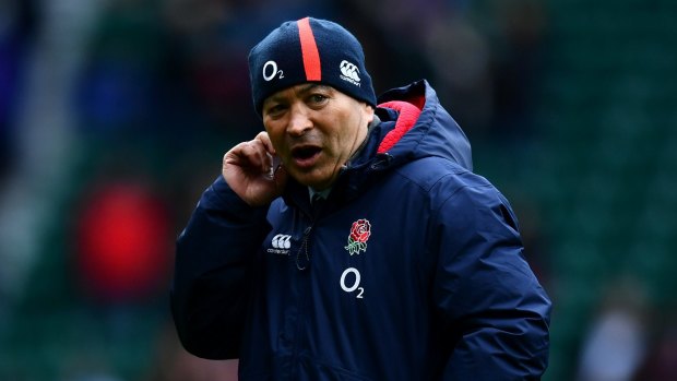 Tricky draw: Eddie Jones' England have been drawn with France and Argentina.