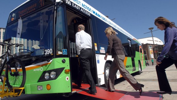 More than 18 million trips are expected on Canberra's buses this year.