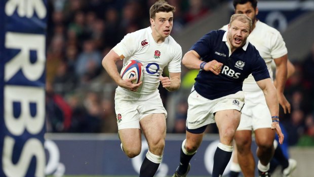 Growing in stature: England No.10 George Ford.