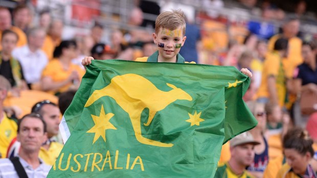 Aussie football fans have flocked to Asian Cup matches at Suncorp Stadium, thrilling organisers.