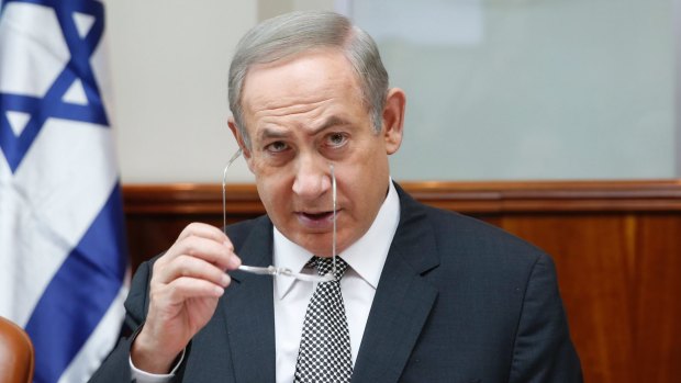 Israeli Prime Minister Benjamin Netanyahu: his office expressed shock at the US team's position.