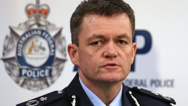 Australian Federal Police Commissioner Andrew Colvin.