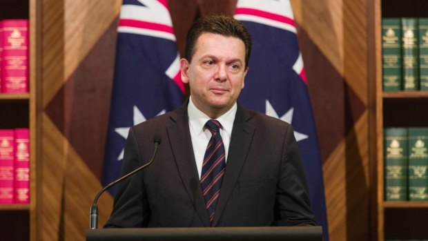 Senator Nick Xenophon and his party MPs won't support the plebiscite.