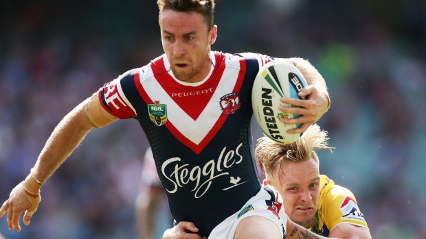 State bid: James Maloney of the Roosters.