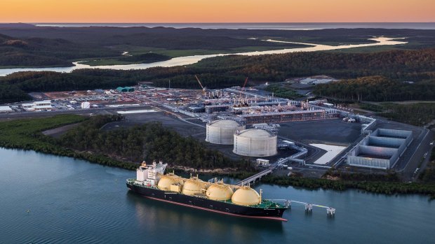 The Queensland LNG project Gladstone