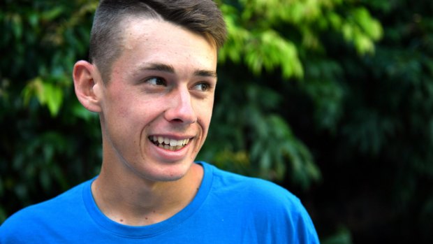 Next big thing: Alex De Minaur at the 2016 Australian Open.