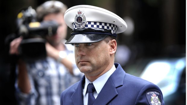 Sergeant Colin Dods at inquest into Tyler Cassidy's death in 2010.
