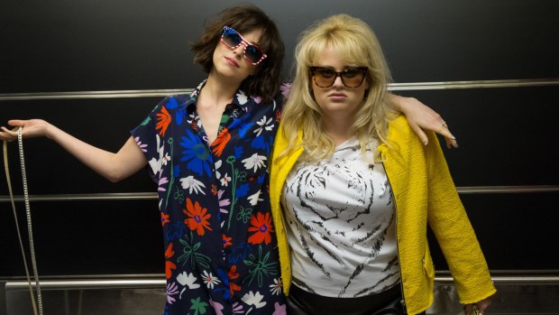 Certainties and uncertainties: Rebel Wilson (right) with Dakota Johnson in <i>How To Be Single</i>.