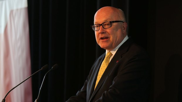 Senator George Brandis speaking at Australia's Regional Summit to Counter Violent Extremism, vows to expose the poverty and despair that ISIL represents.